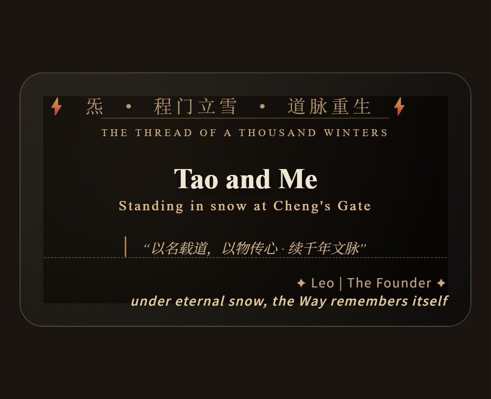 Tao and Me