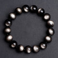 Mystery Tao Obsidian energy bracelet. Protect the wearer. Wealth aggregation. Lucky