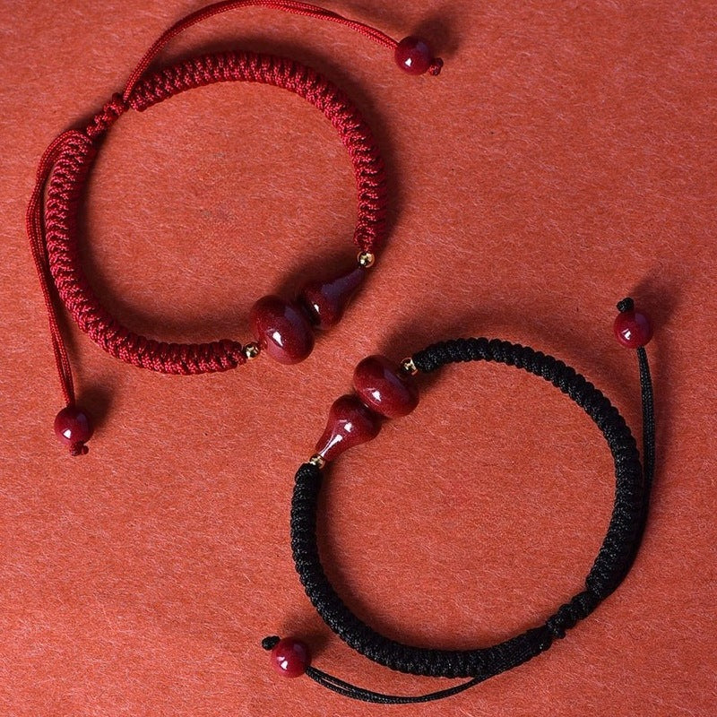 Mystery Tao Cinnabar Ruyi Gourd. Resist evil. Protect peace and smoothness. Special for Zodiac year