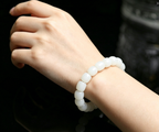 Mystery Tao Taoist Nine Heavens Mysterious Girl White Jade - Purification, a symbol of purity. Wealth Gathering. Love. Lucky