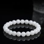 Mystery Tao Taoist Nine Heavens Mysterious Girl White Jade - Purification, a symbol of purity. Wealth Gathering. Love. Lucky