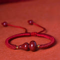 Mystery Tao Cinnabar Ruyi Gourd. Resist evil. Protect peace and smoothness. Special for Zodiac year