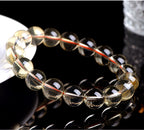 Mystery Tao Natural Citrine Bracelet - Stone of Wealth Crystal Jewelry