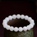 Mystery Tao Taoist Nine Heavens Mysterious Girl White Jade - Purification, a symbol of purity. Wealth Gathering. Love. Lucky