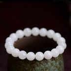 Mystery Tao Taoist Nine Heavens Mysterious Girl White Jade - Purification, a symbol of purity. Wealth Gathering. Love. Lucky