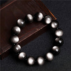 Mystery Tao Obsidian energy bracelet. Protect the wearer. Wealth aggregation. Lucky
