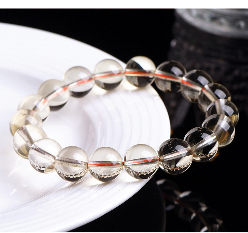 Mystery Tao Natural Citrine Bracelet - Stone of Wealth Crystal Jewelry