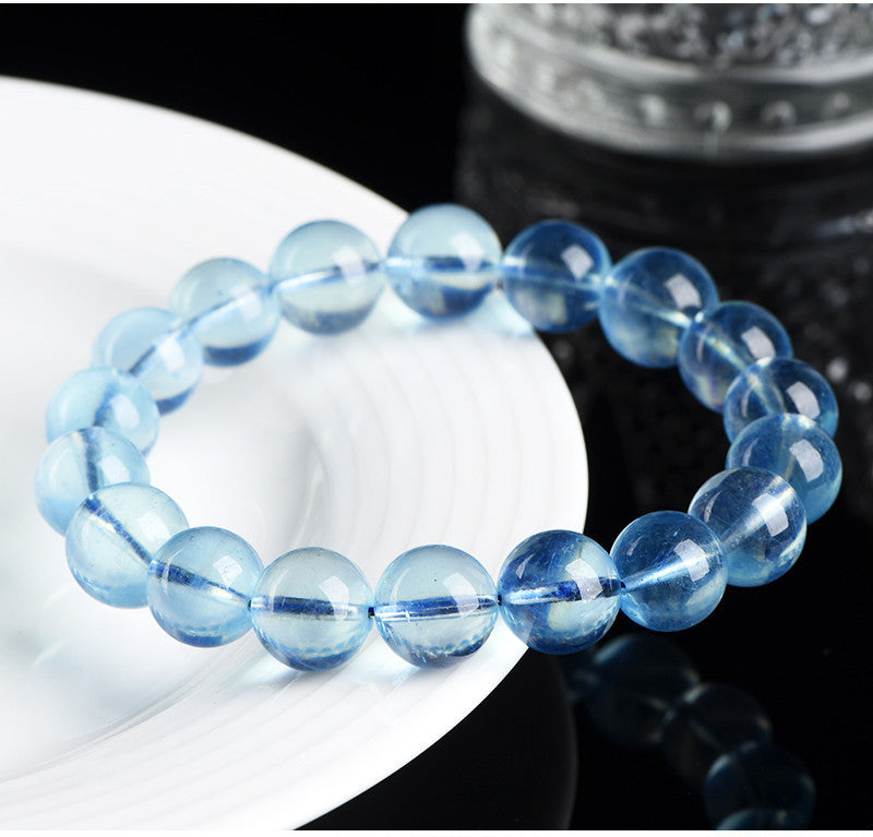 Mystery Tao Wenchang Shuiyun body bracelet natural crystal. Improve your studies and career. Be smarter