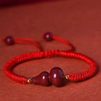 Mystery Tao Cinnabar Ruyi Gourd. Resist evil. Protect peace and smoothness. Special for Zodiac year