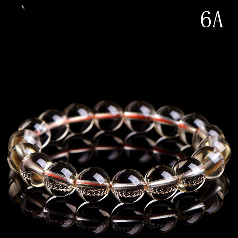 Mystery Tao Natural Citrine Bracelet - Stone of Wealth Crystal Jewelry