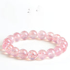 Myster Tao crystal energy bracelet, protective bracelet, strawberry crystal bracelet, lucky. Love