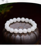 Mystery Tao Taoist Nine Heavens Mysterious Girl White Jade - Purification, a symbol of purity. Wealth Gathering. Love. Lucky