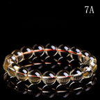 Mystery Tao Natural Citrine Bracelet - Stone of Wealth Crystal Jewelry